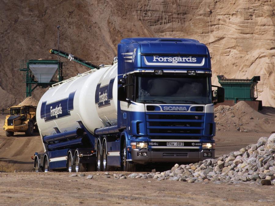  Scania R164LB 480 6x2 Topline Tanker 1995 года  (фото 1 из 3)